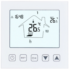 150W Georas electric floor heating mat  + GC 603 WIFI thermostat