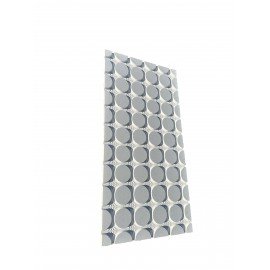 Polystyrene board 1200x600x20mm with circles, spacing 12 cm