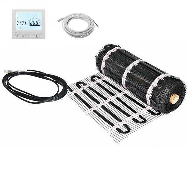 Warmset BLACK-85 infraredinis šildymo kilimėlis su termostatu GC-15 Warmset BLACK-85 infraredinis šildymo kilimėlis su termostatu GC-15