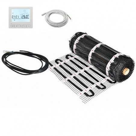 Warmset BLACK-85 infraredinis šildymo kilimėlis su termostatu GC-15