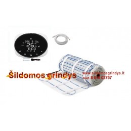 150W + GC-316 Georas elektrinis grindų šildymo kilimėlis + GC-316 WIFI termostatas