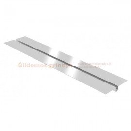 D20 Putplasčio plokštė 200 frezuota XPS300 1235x585mm su aliuminio reflektoriais