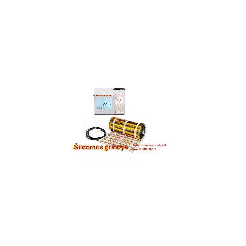 GOLD-150+GC-18 Warmset infrared heating mat kit with GC-18 WIFI thermostat