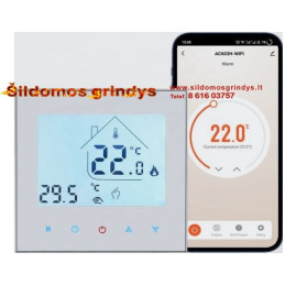 GOLD-150 + GC-18 Warmset  infraredinis šildymo kilimėlio komplektas su termostatu GC-18 WIFI