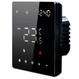 100W Georas elektrinis grindų šildymo kilimėlis + GC-607 juodas WIFI termostatas