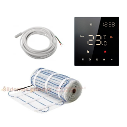 100W Georas electric floor heating mat + GC-607 WIFI thermostat