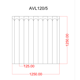 OSB AVL120/5 dry floor panel with straight edges