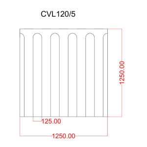 OSB CVL120/5 dry floor panel with straight edges