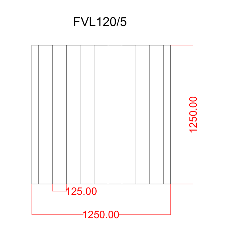 OSB FVL120/5 Плита сухого пола с ровными краями