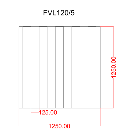 OSB FVL120/5 Плита сухого пола с ровными краями