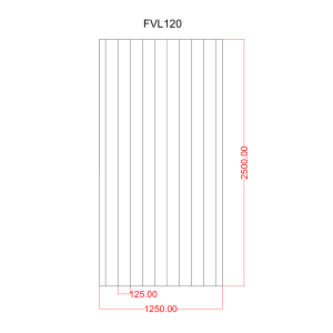 OSB FVL120 Плита сухого пола с ровными краями