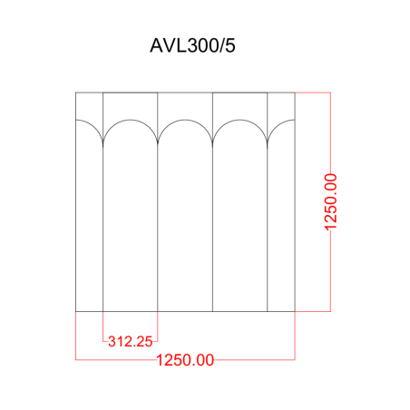 OSB AVL300/5 dry floor panel with straight edges