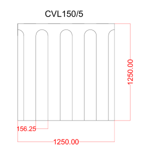 OSB CVL150/5 dry floor panel with straight edges