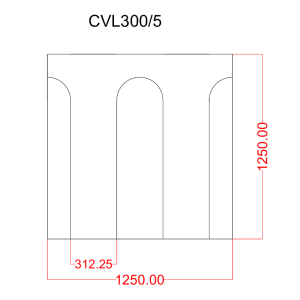 OSB CVL300/5 dry floor panel with straight edges