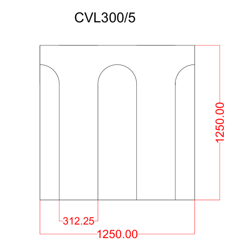 OSB CVL300/5 dry floor panel with straight edges