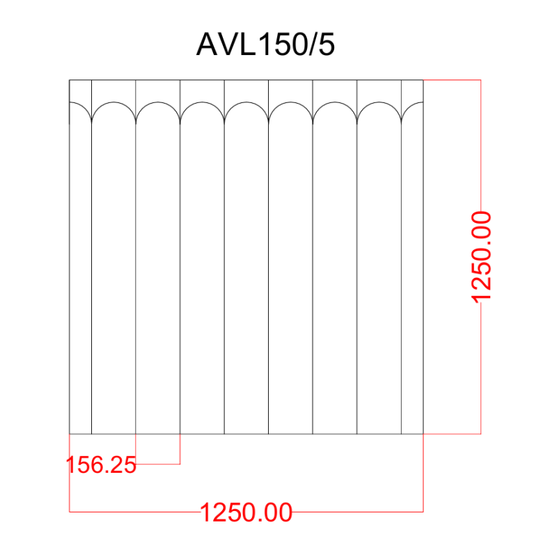 OSB AVL150/5 dry floor panel with straight edges