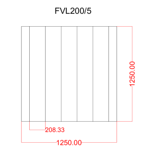 OSB FVL200/5 dry floor panel with straight edges