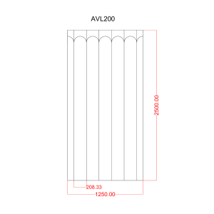 OSB AVL200 dry floor panel with straight edges