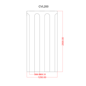 OSB CVL200 dry floor panel with straight edges