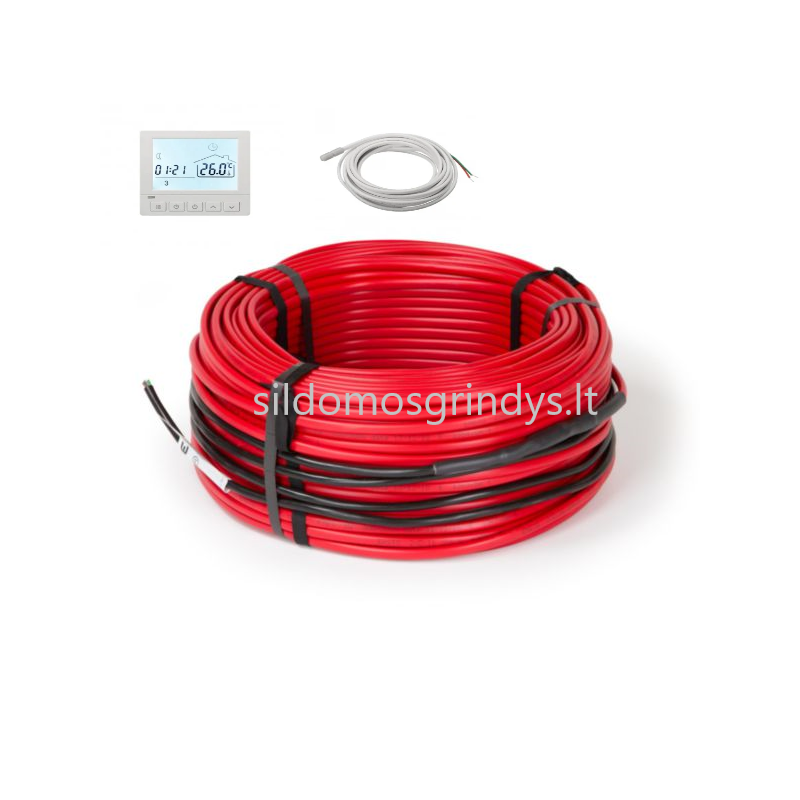 Underfloor heating cables 18W/m + thermostat GC-15