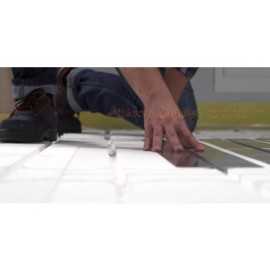 D20 Пенополистирольная плита 200XPS400 1250x600мм с алюминиевыми отражателями