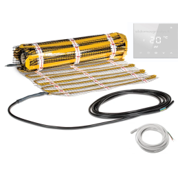 Warmset GOLD-100 infrared heating mat kit with GC-607 WIFI thermostat