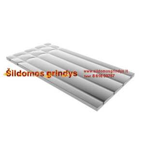 Polistirolo plokštė1200x600x20mm tarpas 15 cm