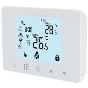 Centrinio šildymo valdymo pultas – 8 zonų sistema su belaidžiais GEO-09RF WIFI  termostatais