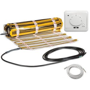 Warmset GOLD-150+GC-12 infraredinis šildymo kilimėlio komplektas su termostatu