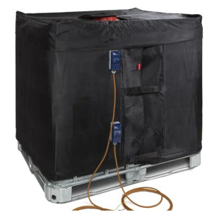 Warmset drum heater for 1000-litre containers