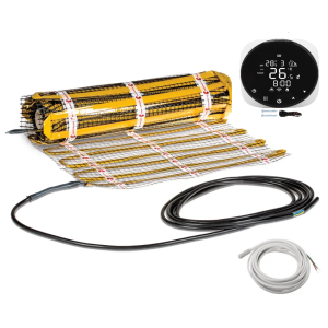 Warmset GOLD-100+GC-316Wifi infrared heating mat kit with GC-18 WIFI thermostat