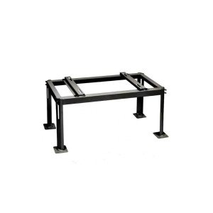 Ground-mounted bracket for air conditioners, Black, 1000x600x400mm