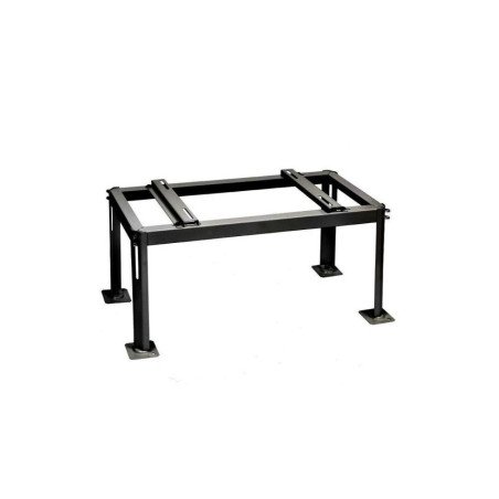 Ground-mounted bracket for air conditioners, Black, 1000x600x400mm