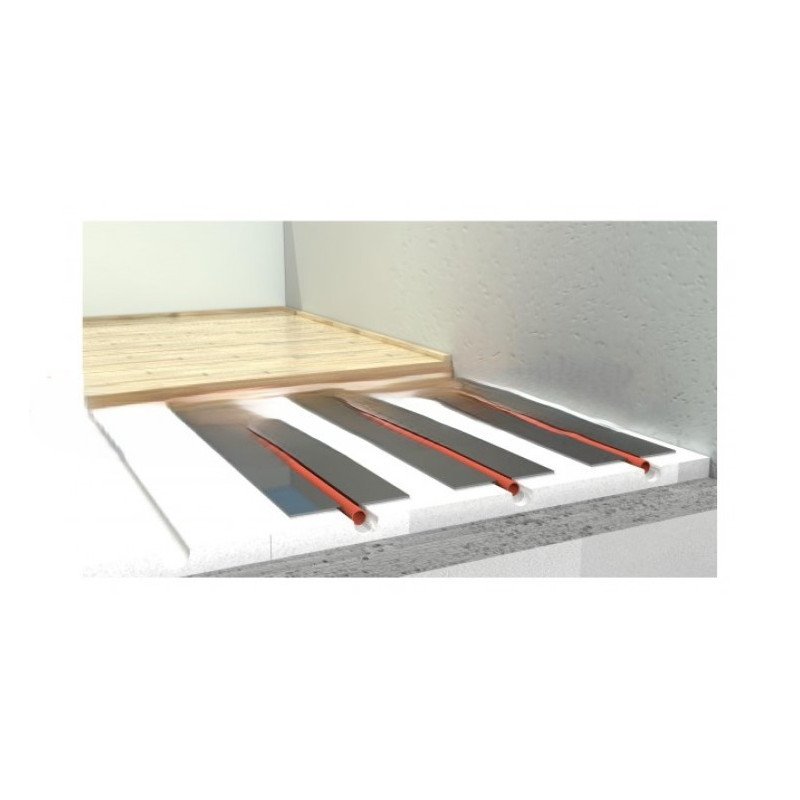 GEORAS XPS Heating Panels with Aluminum Heat Spreaders