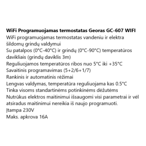 Warmset GOLD-100 infraredinis šildymo kilimėlis su termostatu