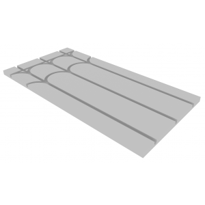 D16 Foam Board 200 EPS300 1250x600x30mm with Aluminum Reflectors
