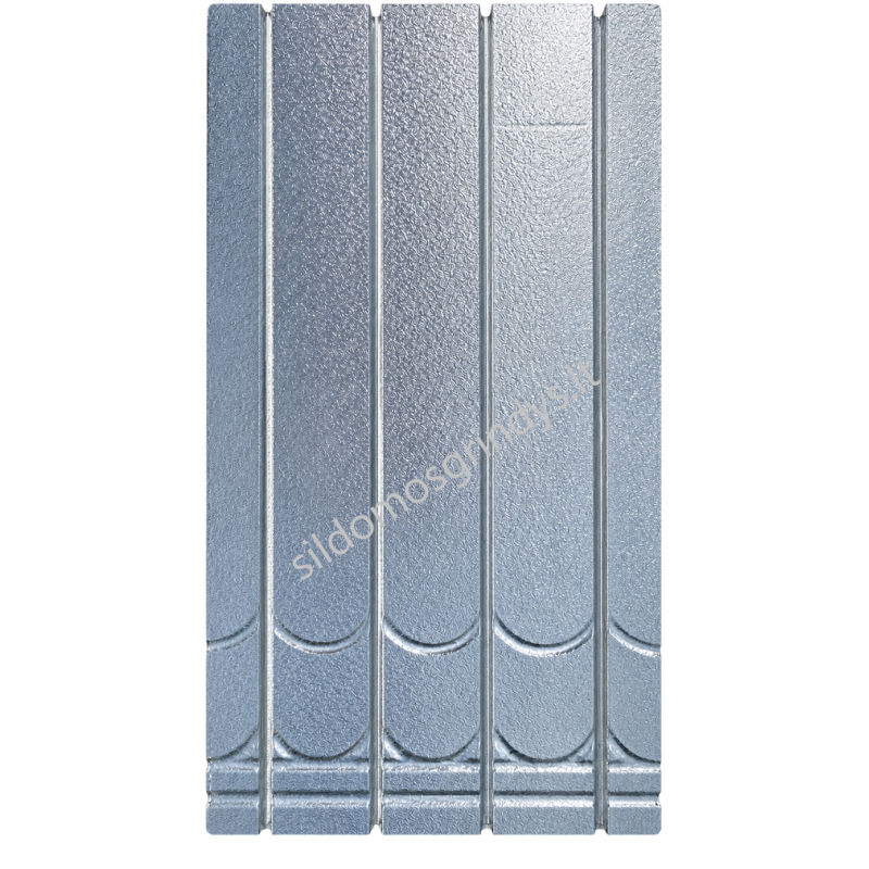 XPS500 Dry Underfloor Heating Panel with 1 mm Profiled Aluminium Layer