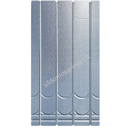 XPS500 Dry Underfloor Heating Panel with 1 mm Profiled Aluminium Layer