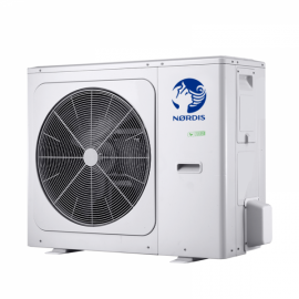 6 kW Oras Vanduo šilumos siurblys NORDIS OPTIMUS PRO Split komplektas su boileriu 200 l.