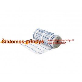 200W Georas elektrinis grindų šildymo kilimėlis + GC15 termostatas