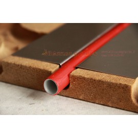 Wood fiber board 1200 × 600 × 36 mm for Ø16 pipe with aluminum reflector