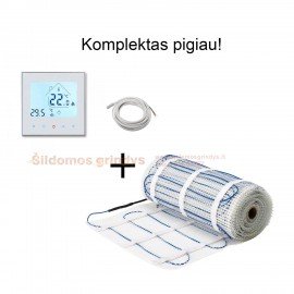 Georas electric floor heating mat - 150W + GC18 WIFI thermostat