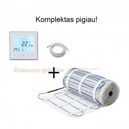 Georas электрический нагревательный мат для пола - 150W + термостат GC18 WIFI