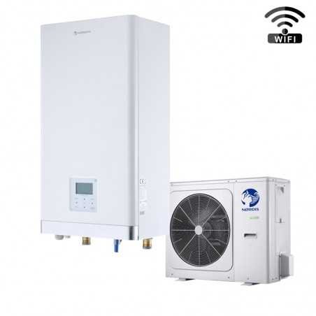 10 kW Oras Vanduo šilumos siurblys NORDIS OPTIMUS PRO Split (trifazis)