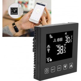 Wifi Programmable Thermostat Georas GC-603 black