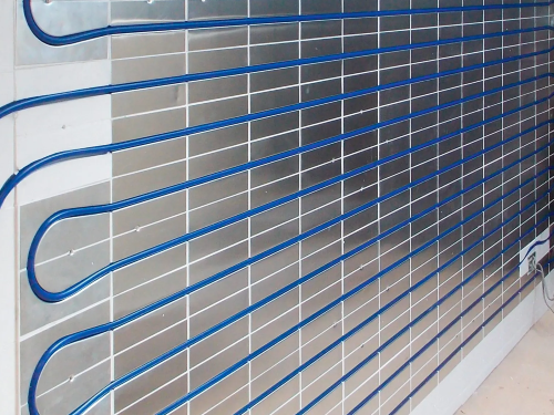 Sieninis šildymas vandeniu